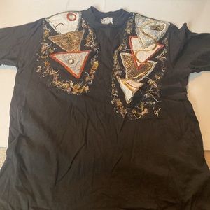 NWOT & Vintage 1990s Hand-Crafted T-shirt